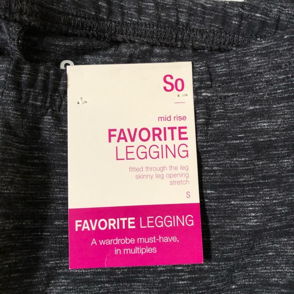 Mid rise fitted leggings - Picture 4 of 5